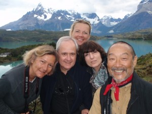 Our tour group: Esen (Turkey), Antoine & Tini (France), Lisa and Dean