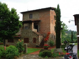 Front of our modest lodging.